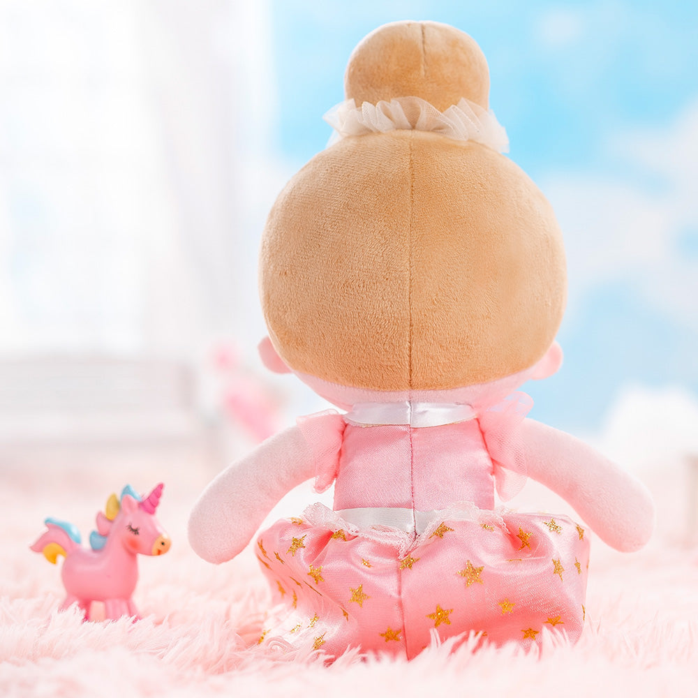 Personalisierte Plüschpuppen mit Offenen Augen der Rosa Prinzessin