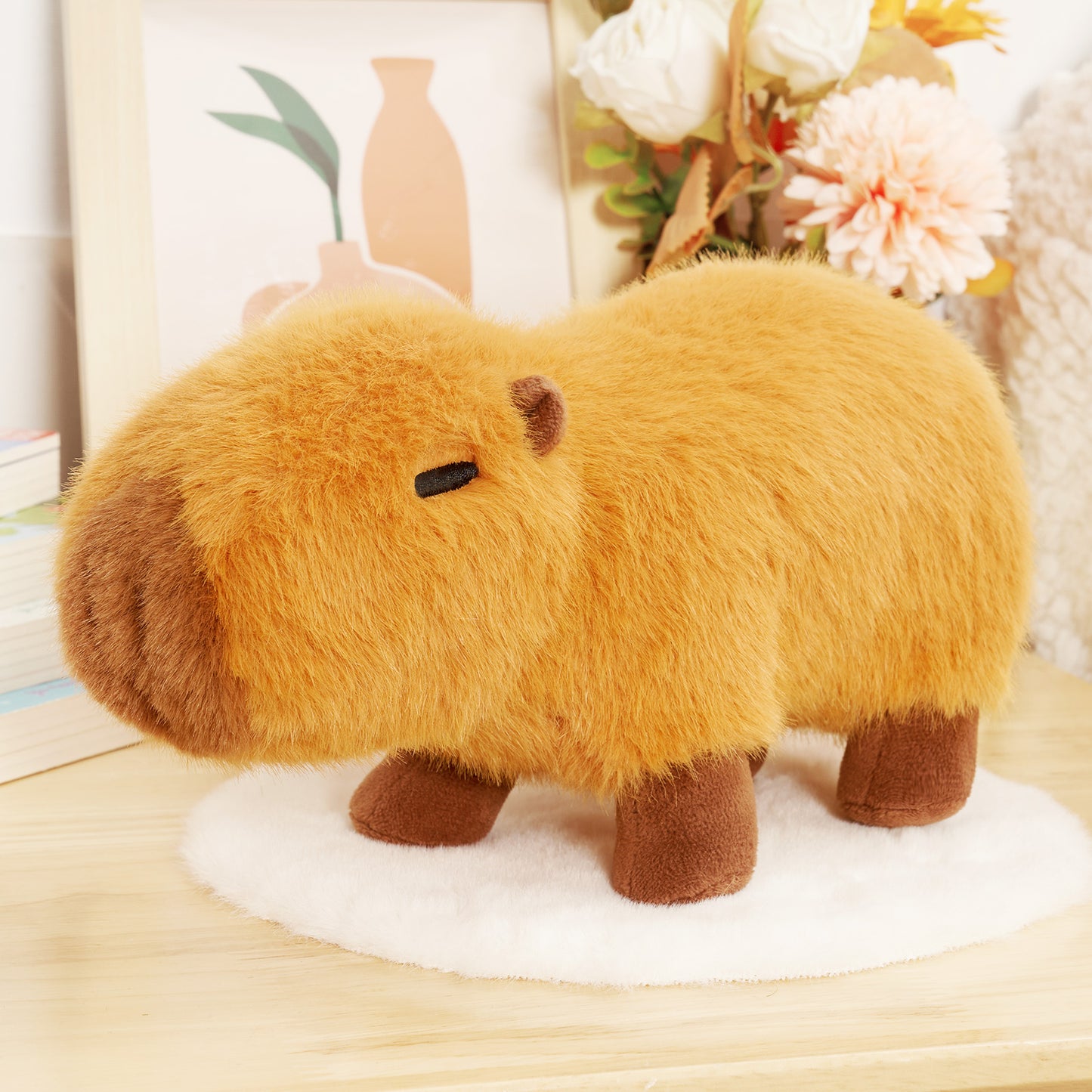 22 cm süßes Mini-Capybara-Plüschtier, Capybara-Spielzeug für Kinder