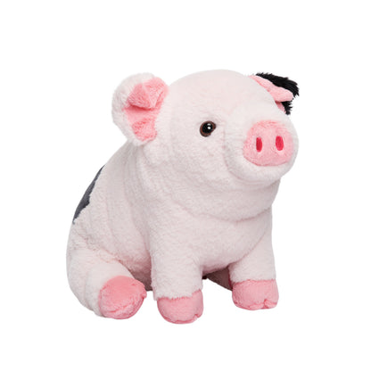 Plüschtier Der Familie Der Gefleckten Schweine, Das 4 Süße Plüschferkel Enthält