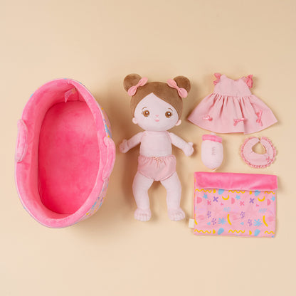 Mini Personalisierte Plüschpuppen & Geschenkset