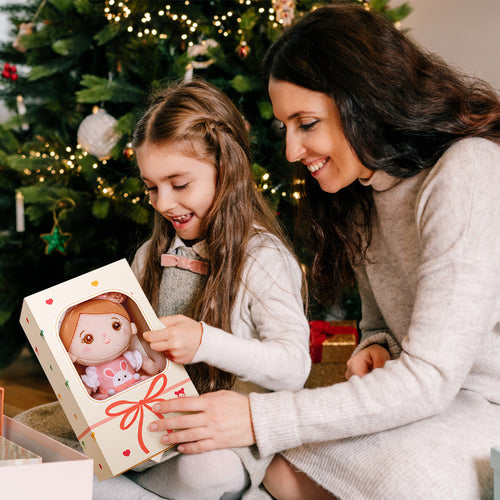 Personalisiertes Puppen-Geschenkbox-Set