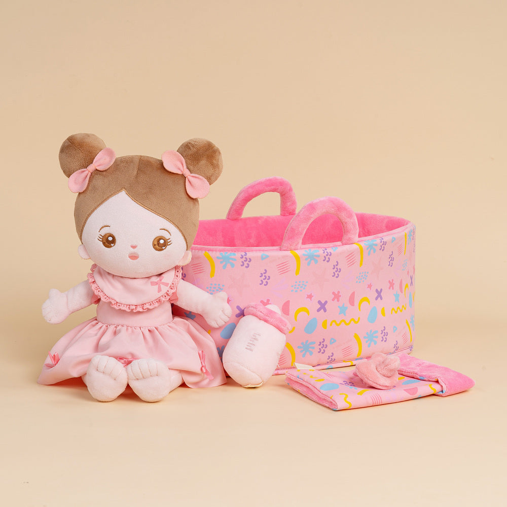 Mini Personalisierte Plüschpuppen & Geschenkset