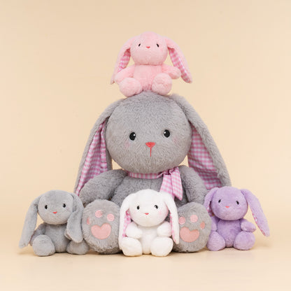 Kaninchen Tier Familie Plüschtier-Set