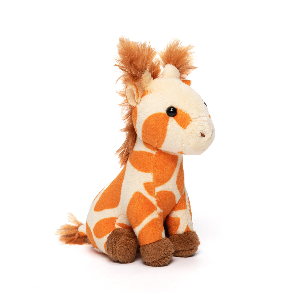 Plüschtier Giraffenfamilie mit 4-teiligem Baby-Geschenkset für Kleinkinder