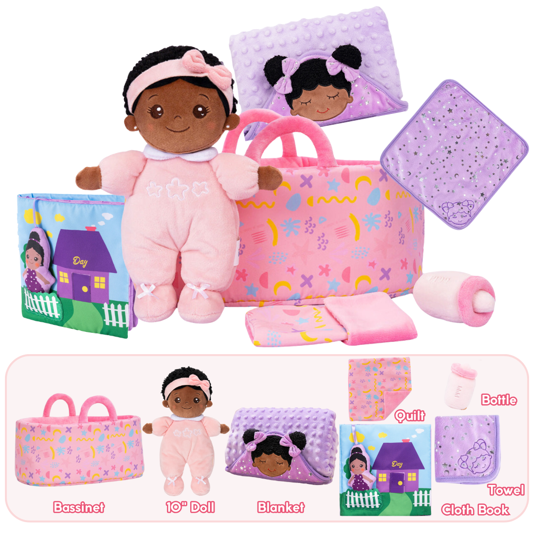Personalisierte 25 cm weiche Plüsch-Babypuppe