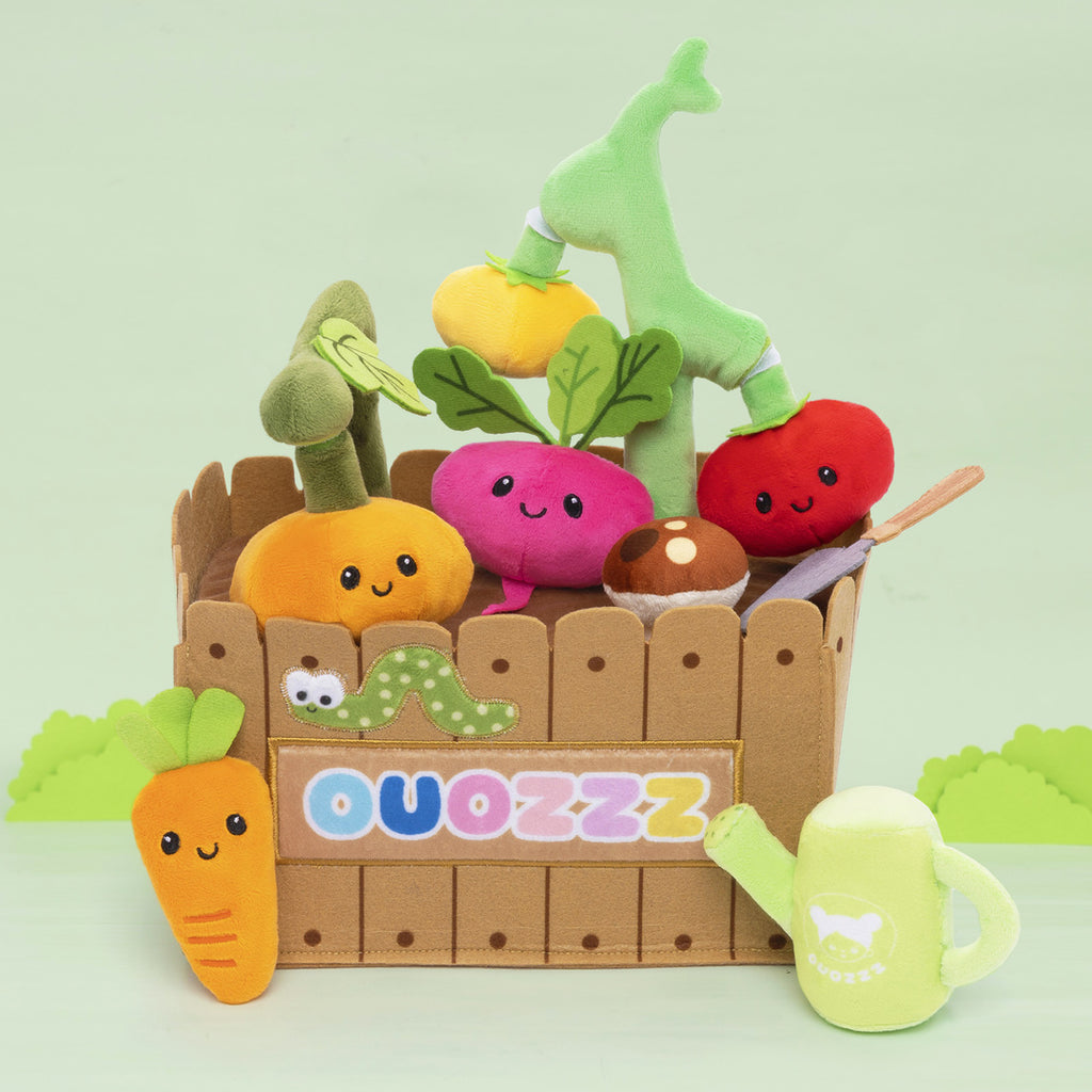 Personalisierte Spielset Zum Ersten Plüschspielzeug Der Gemüsegarten-Plüschtier  Für Babys