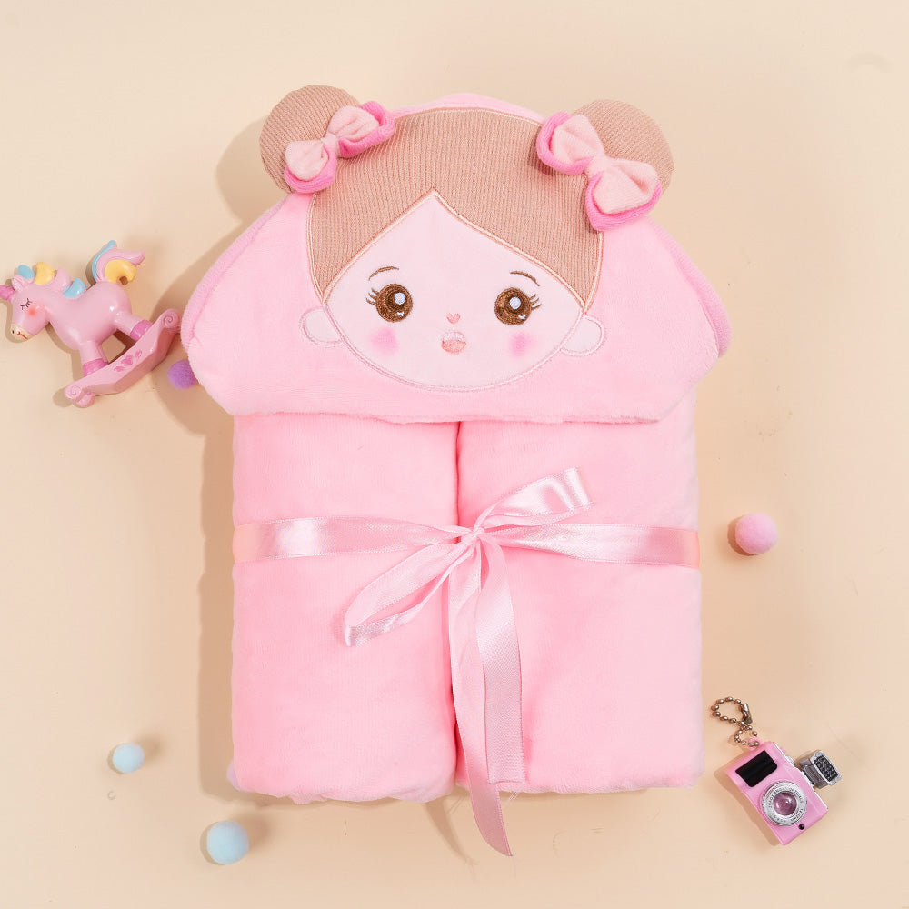 Personalisierte Ultraweiche Babydecke für Babys mit Heller Hautton