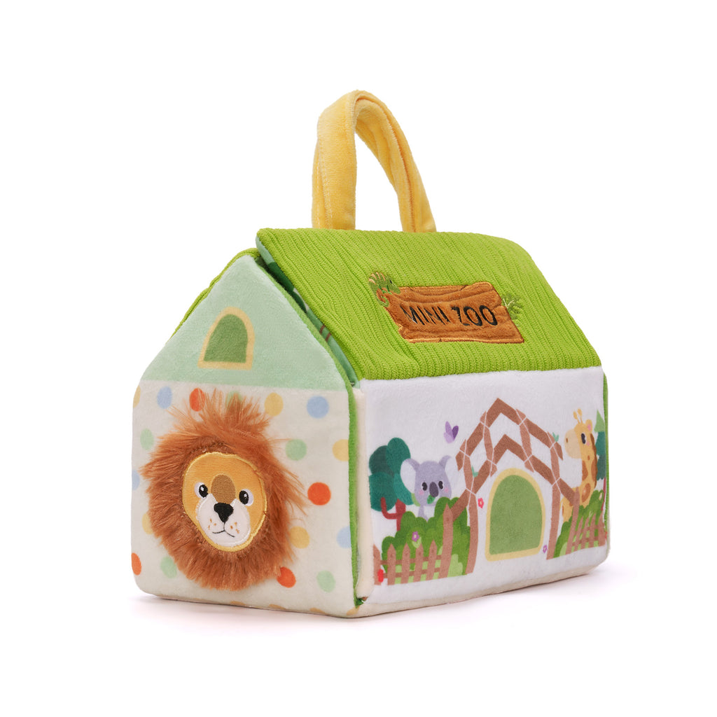 Personalisierte Spielset zum Ersten Plüschspielzeug der Lustiges Zoo-Set