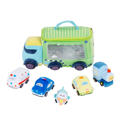 Personalisiertes sensorisches Spielzeug-Set „Babys erster Truck“