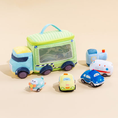Personalisiertes sensorisches Spielzeug-Set „Babys erster Truck“