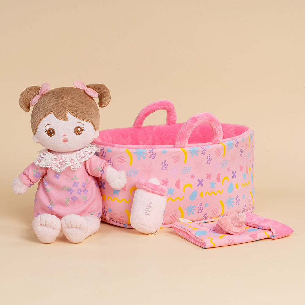 Mini Personalisierte Plüschpuppen & Geschenkset
