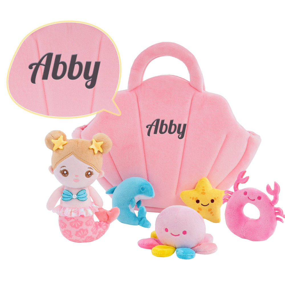 Personalisierte tragbare Puppen- und Geschenksets