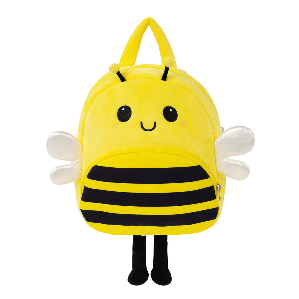 Personalisierter Plüschrucksack Gelbe Biene