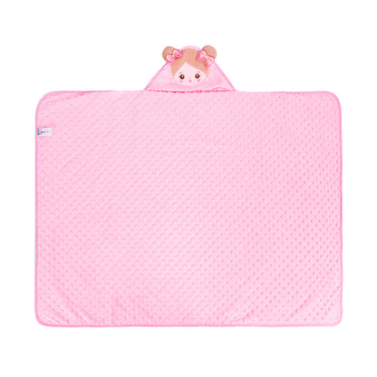 Personalisierte Ultraweiche Babydecke für Babys mit Heller Hautton