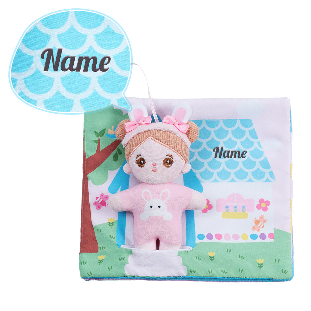Personalisierte 25 cm weiche Plüsch-Babypuppe