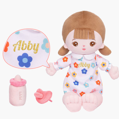 Mini Personalisierte Plüschpuppen & Geschenkset