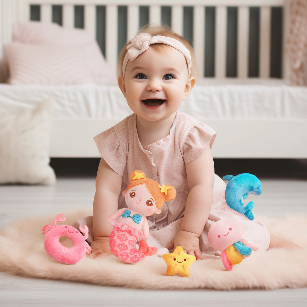 Personalisiertes Plüschspielzeug zum ersten Mal für Babys