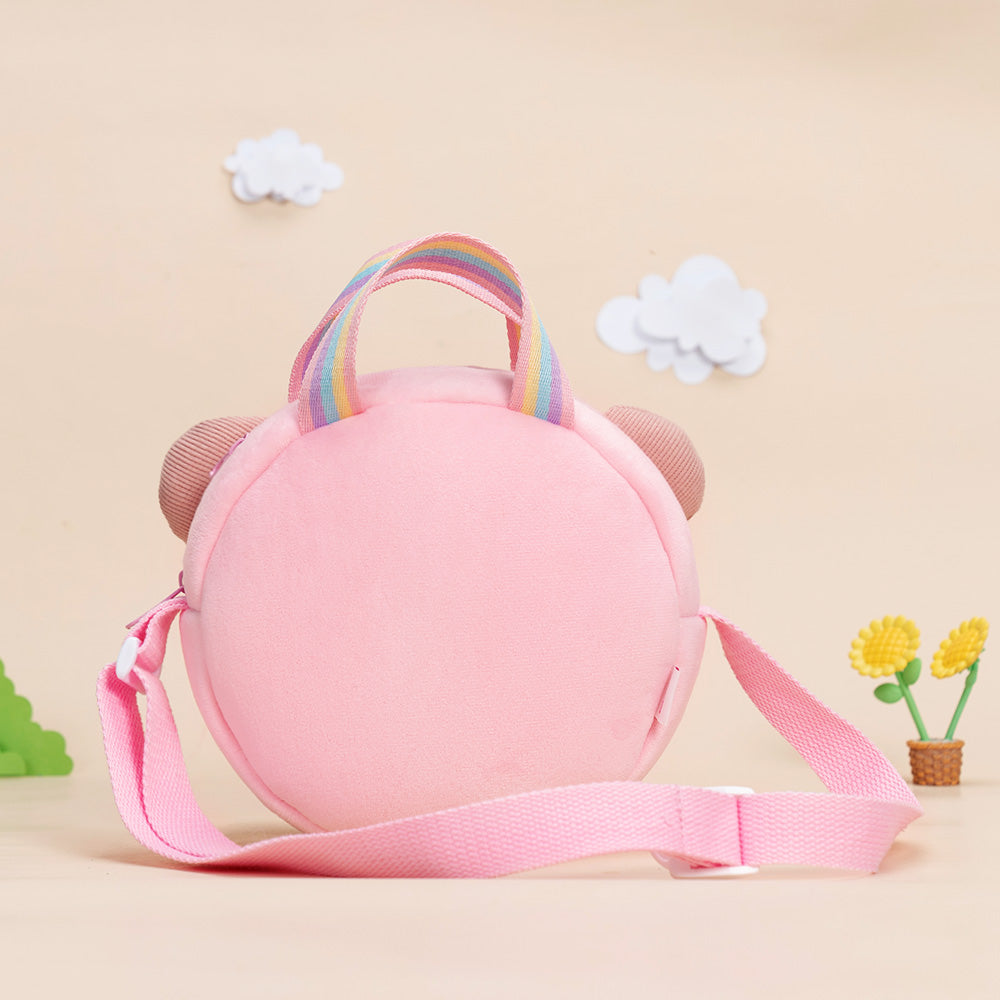 Personalisierter weicher Plüschrucksack mit Namen – 25 Stile