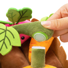 Laden Sie das Bild in den Galerie-Viewer, Personalisierte Spielset Zum Ersten Plüschspielzeug Der Gemüsegarten-Plüschtier  Für Babys