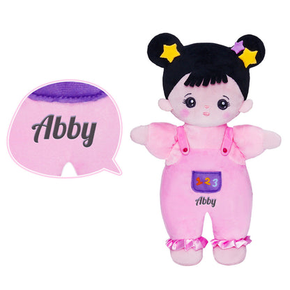 Geschenkset mit weicher Babypuppe und Rucksack
