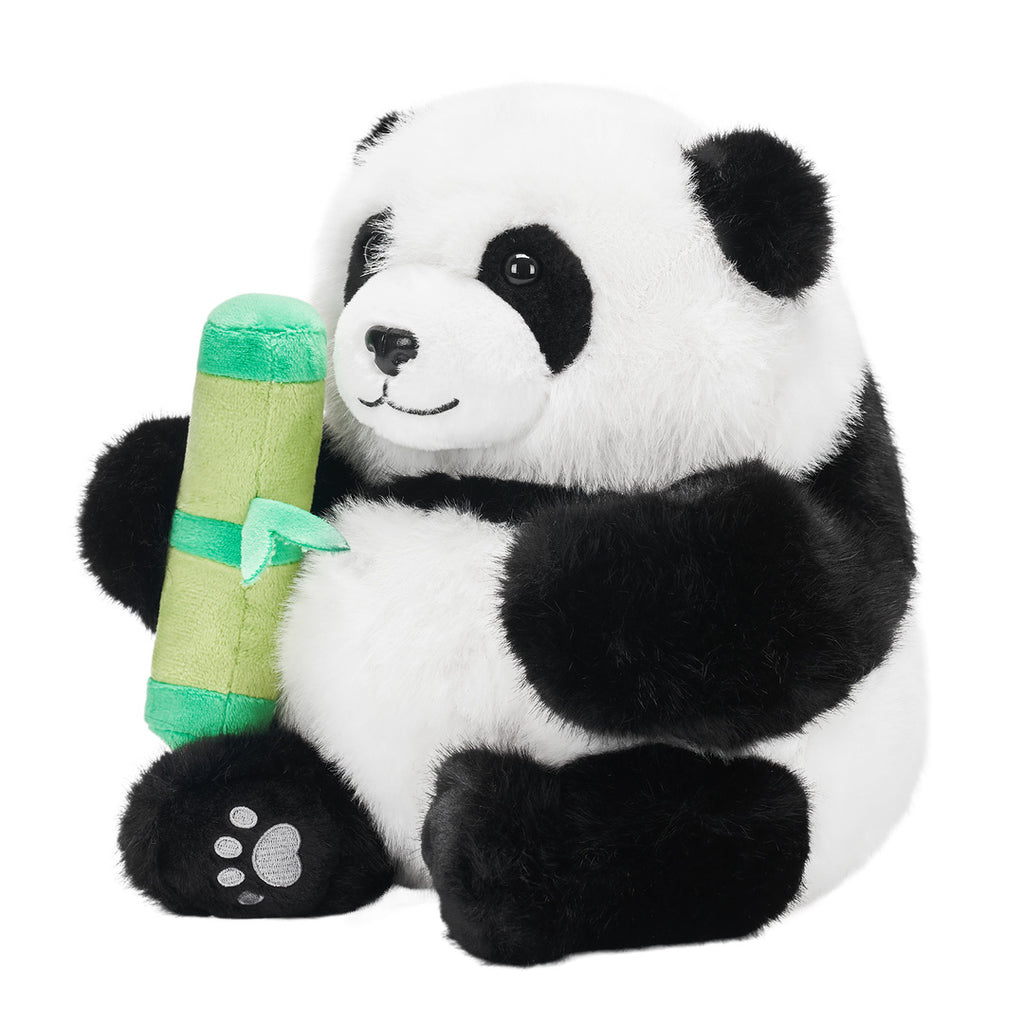 Panda-Tierfamilie-Plüschspielzeug-Set