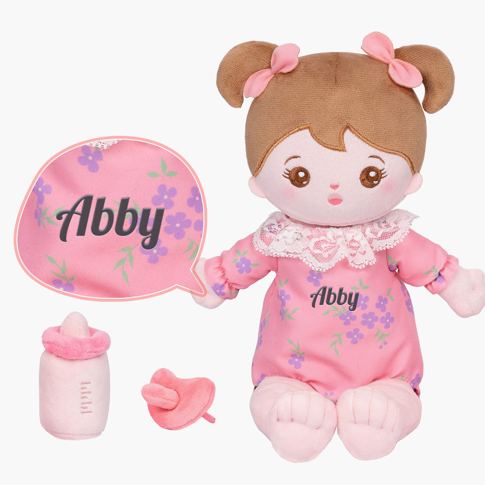 Mini Personalisierte Plüschpuppen & Geschenkset