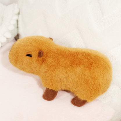 22 cm süßes Mini-Capybara-Plüschtier, Capybara-Spielzeug für Kinder