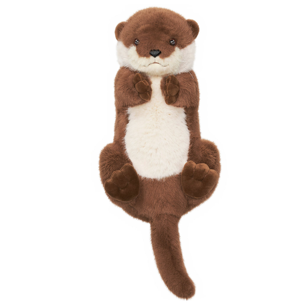 Otter-Plüschtier mit 4 Babys