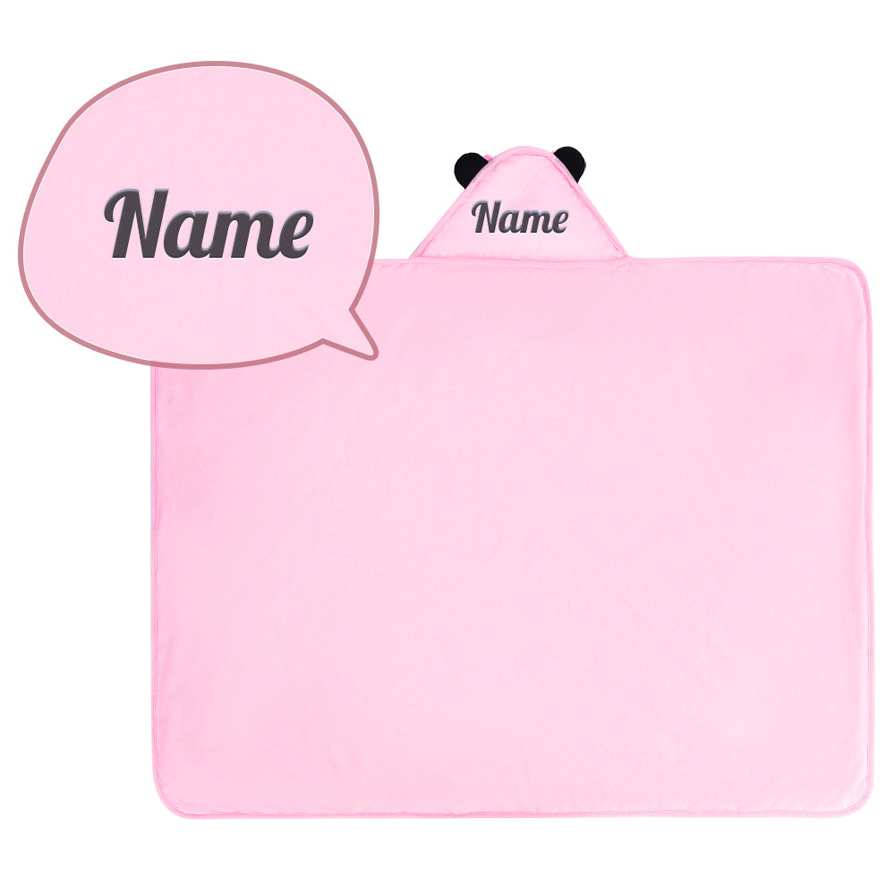Personalisierte Ultraweiche Babydecke für Babys mit Schwarzen Haaren