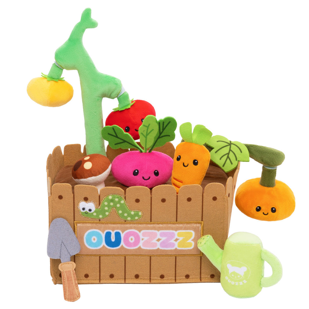 Personalisierte Spielset Zum Ersten Plüschspielzeug Der Gemüsegarten-Plüschtier  Für Babys