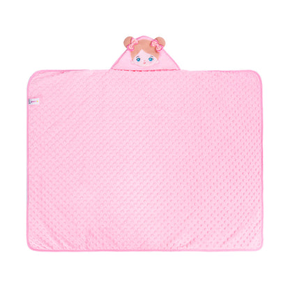 Personalisierte Ultraweiche Babydecke für Babys mit Blaue Augen