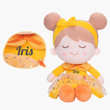 Laden Sie das Bild in den Galerie-Viewer, Personalisierte Puppe und Babybett-Accessoires mit Namen