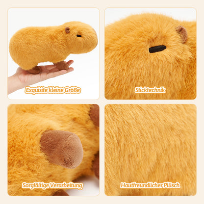 22 cm süßes Mini-Capybara-Plüschtier, Capybara-Spielzeug für Kinder