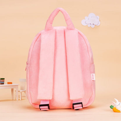 Personalisierter weicher Plüschrucksack mit Namen – 25 Stile