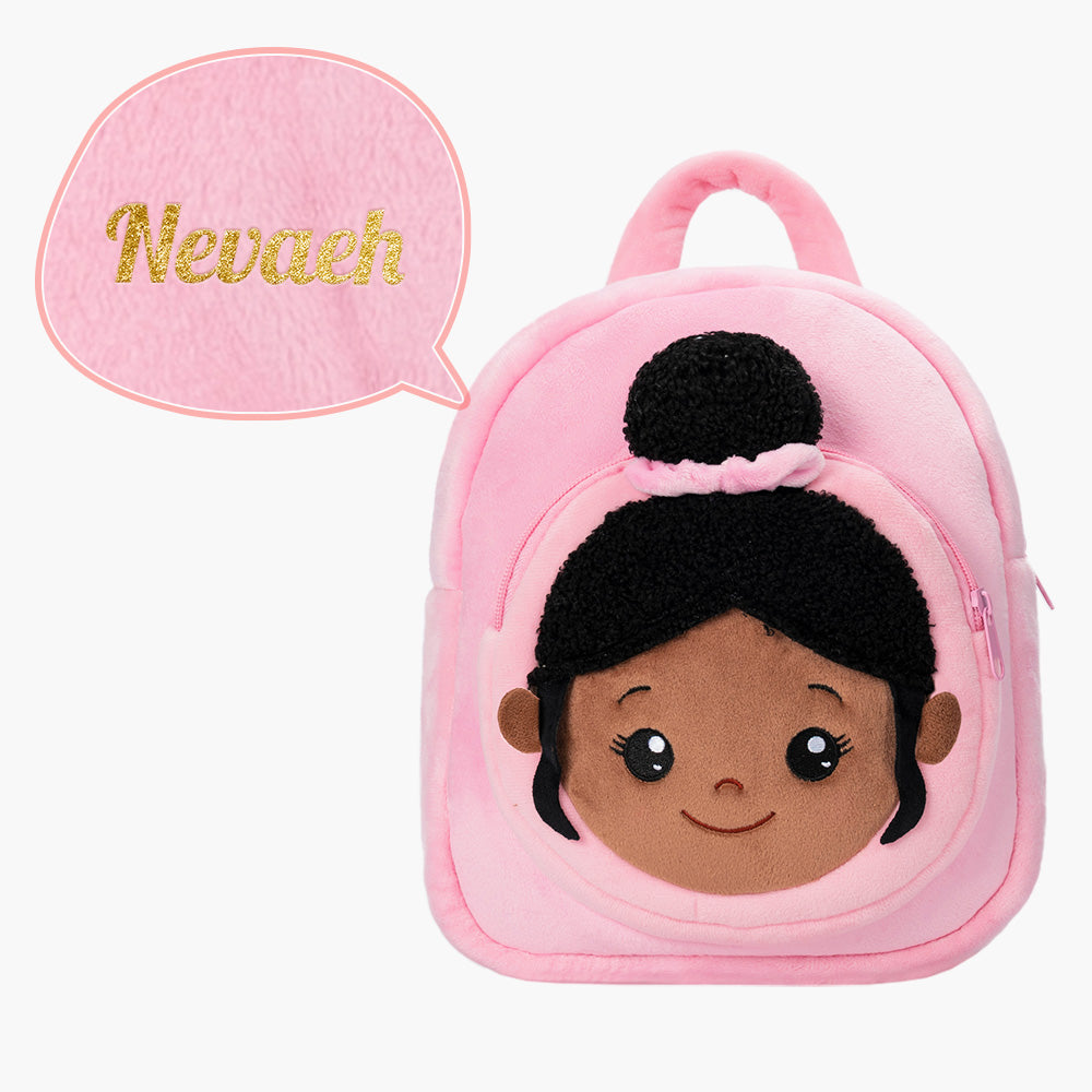 Geschenkset mit weicher Babypuppe und Rucksack