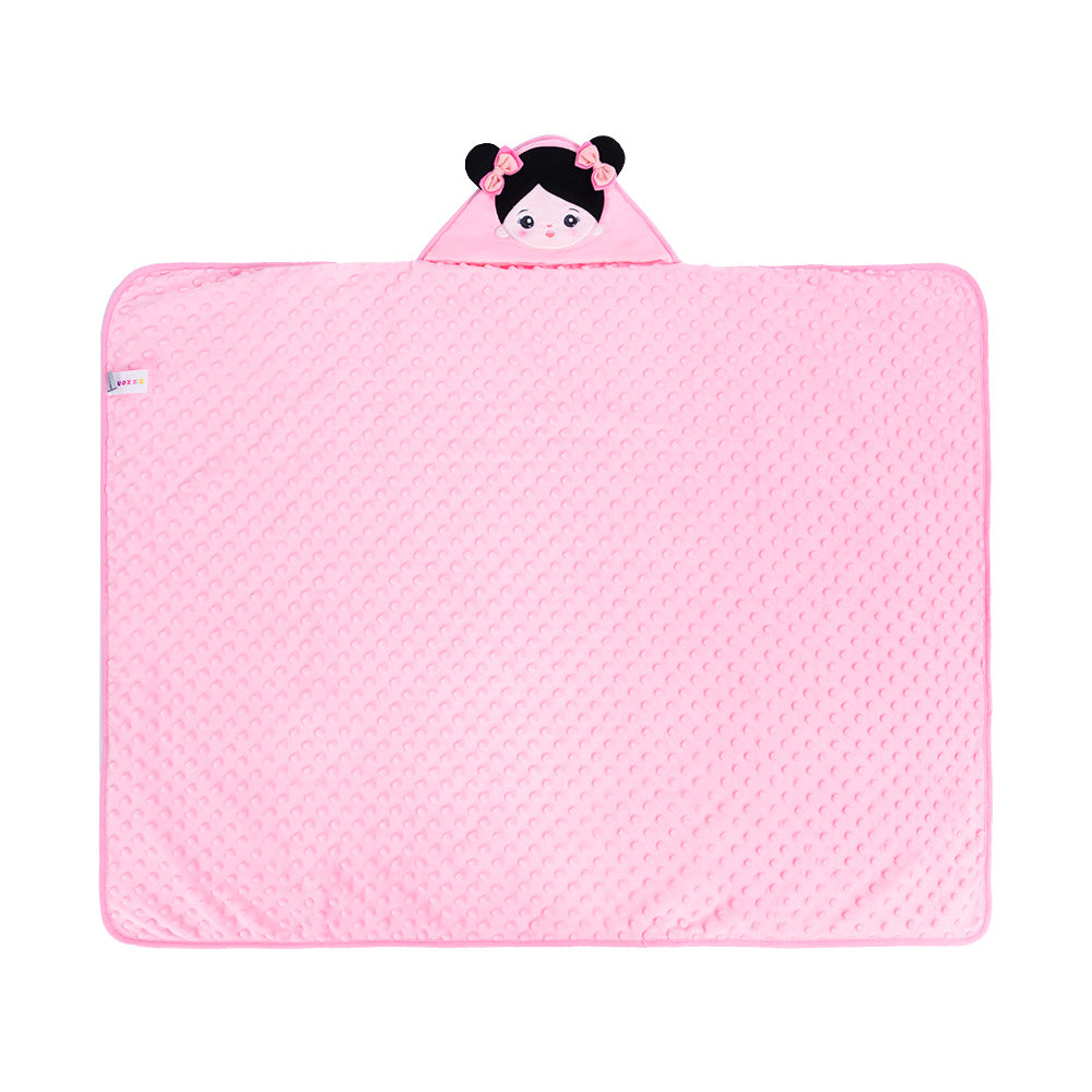 Personalisierte Ultraweiche Babydecke für Babys mit Schwarzen Haaren