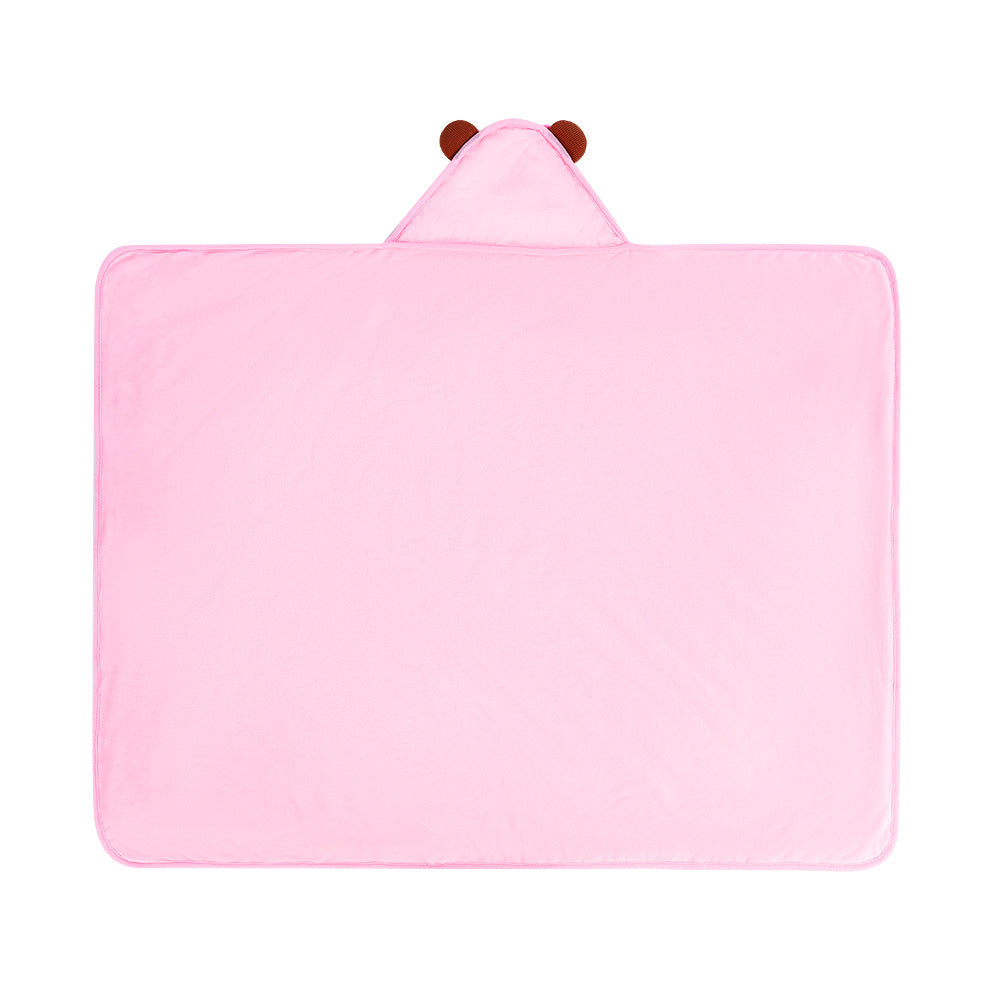 Personalisierte Ultraweiche Babydecke für Babys mit Brauner Hautton