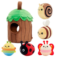 Laden Sie das Bild in den Galerie-Viewer, Mein erstes Baumhaus-Spielset | Weiches Sinnespielzeug für Babys ab 6 Monaten