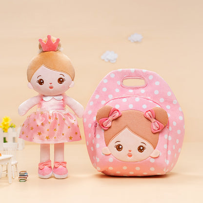 Personalisierte Plüschpuppen mit Offenen Augen der Rosa Prinzessin