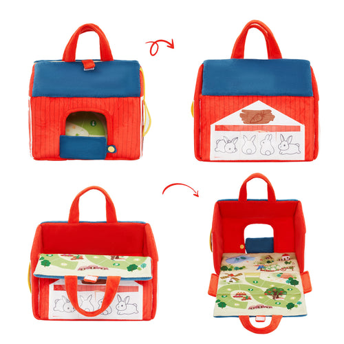 Baby's First Animal Farm Personalisiertes Plüschspielzeug-Set