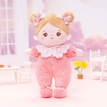 Laden Sie das Bild in den Galerie-Viewer, Mini Rosa Personalisierte Plüschpuppen mit Offenen Augen