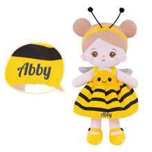 Laden Sie das Bild in den Galerie-Viewer, Personalisierte Plüschpuppen mit Offenen Augen der Biene