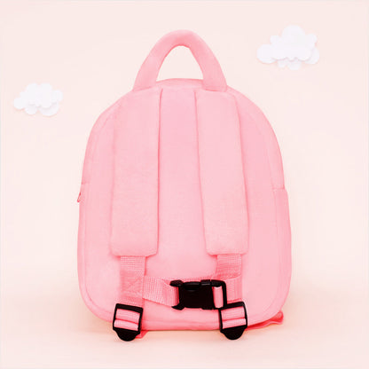 Personalisierter weicher Plüschrucksack mit Namen – 25 Stile