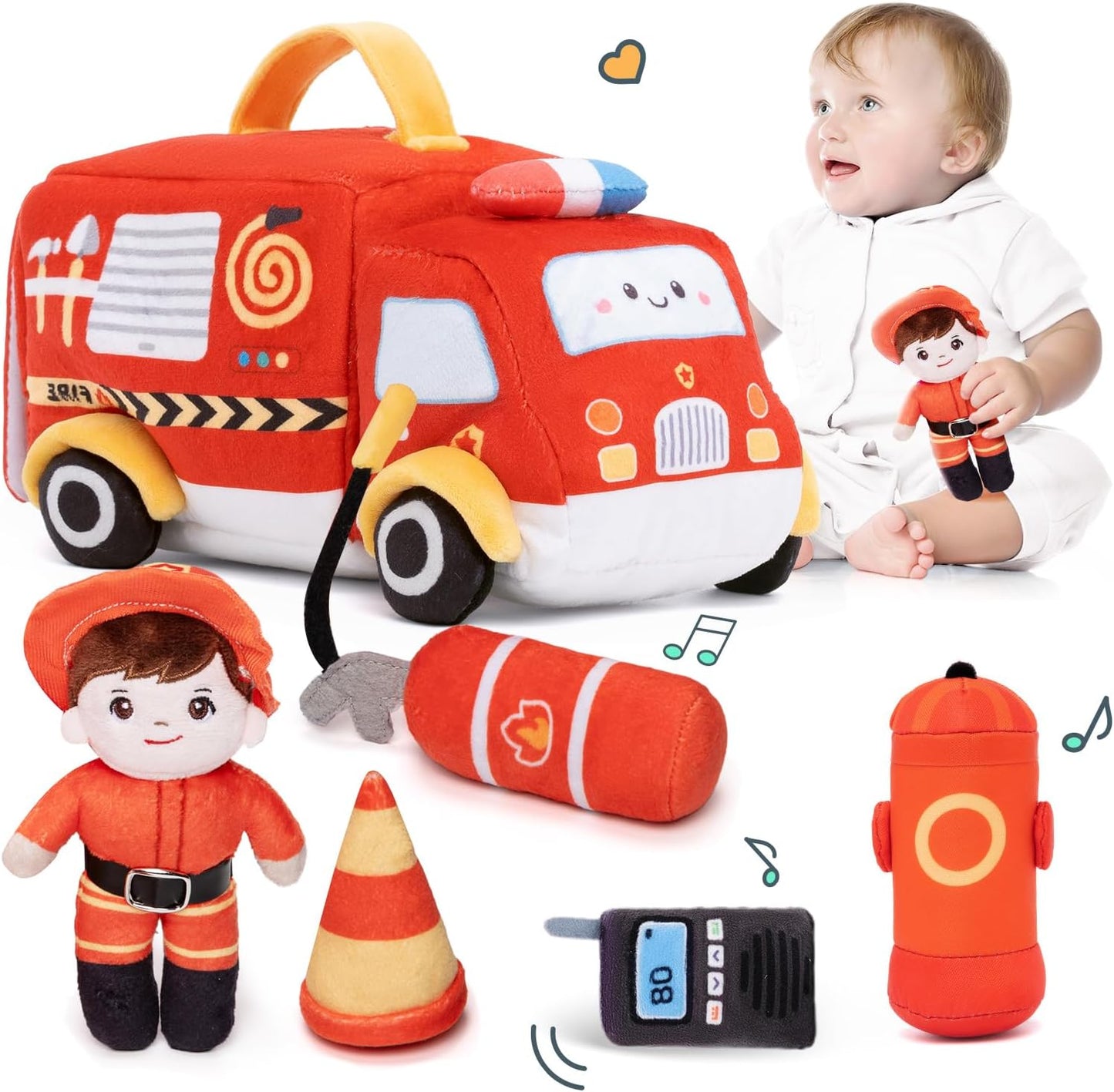 Personalisiertes Plüschspielzeug zum ersten Mal für Babys