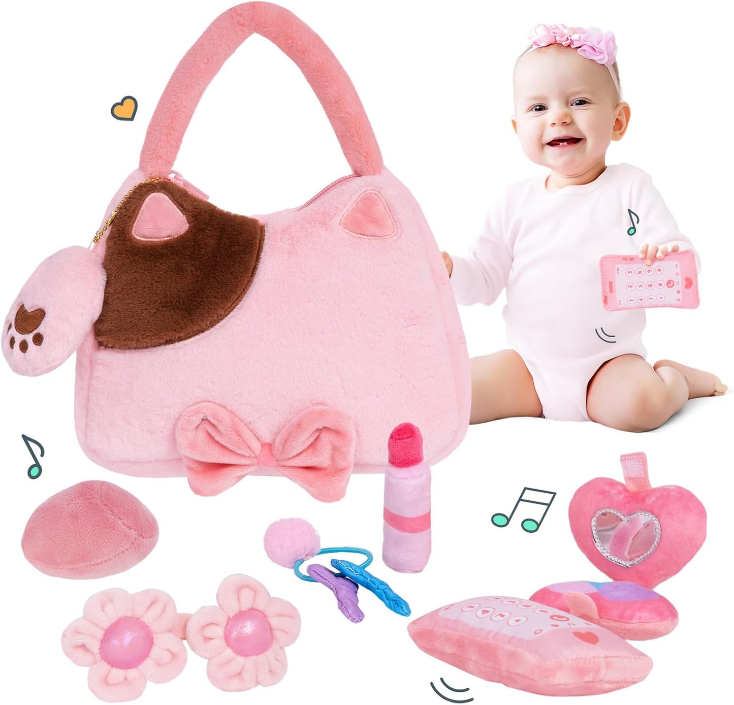 Personalisiertes Plüschspielzeug zum ersten Mal für Babys