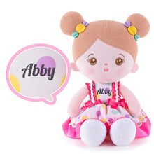 Laden Sie das Bild in den Galerie-Viewer, OUOZZZ OUOZZZ Personalized Doll + Backpack Bundle Colored Dots🍨 / Only Doll