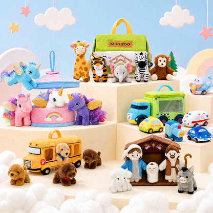 Personalisiertes Plüschspielzeug zum ersten Mal für Babys