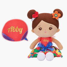 Laden Sie das Bild in den Galerie-Viewer, Personalisierte Puppe und Babybett-Accessoires mit Namen