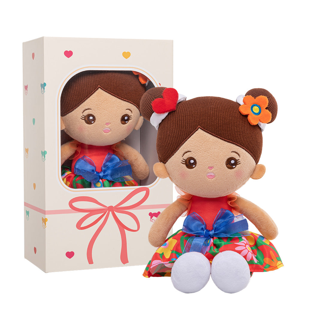 Personalisiertes Puppen-Geschenkbox-Set