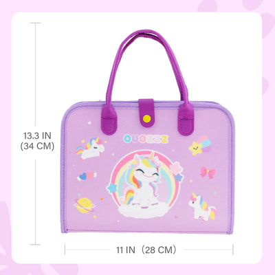 Personalisiertes Einhorn-Beschäftigungsbrett Montessori-Spielzeug